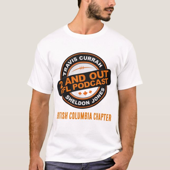 T-shirt Chapitre de la Colombie-Britannique (Devant)