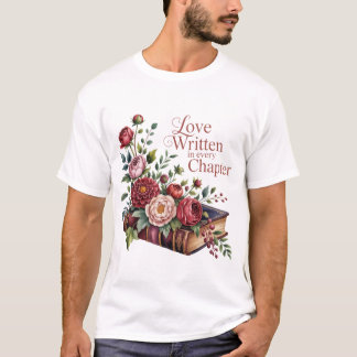 T-shirt chapitre de livre
