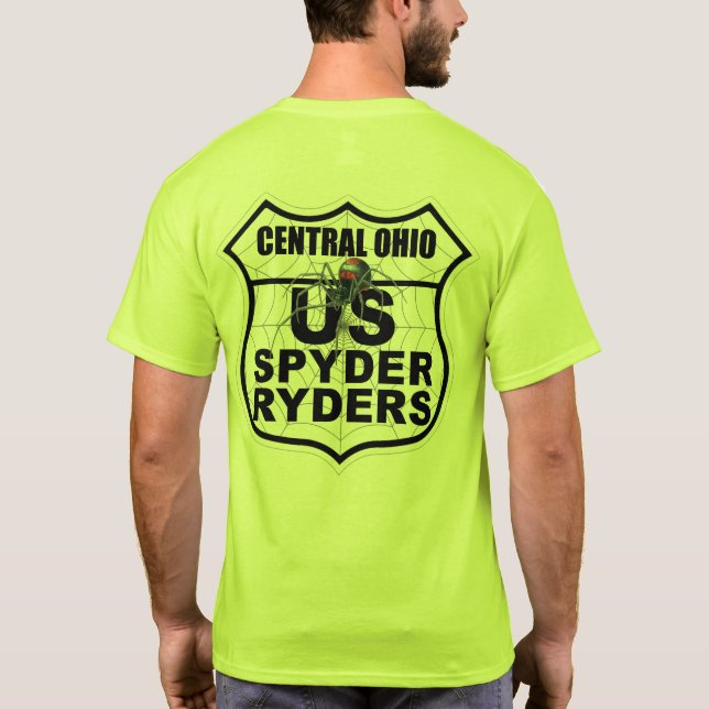 T-shirt Chapitre de l'Ohio central - Logo 2 faces Trans (Dos)