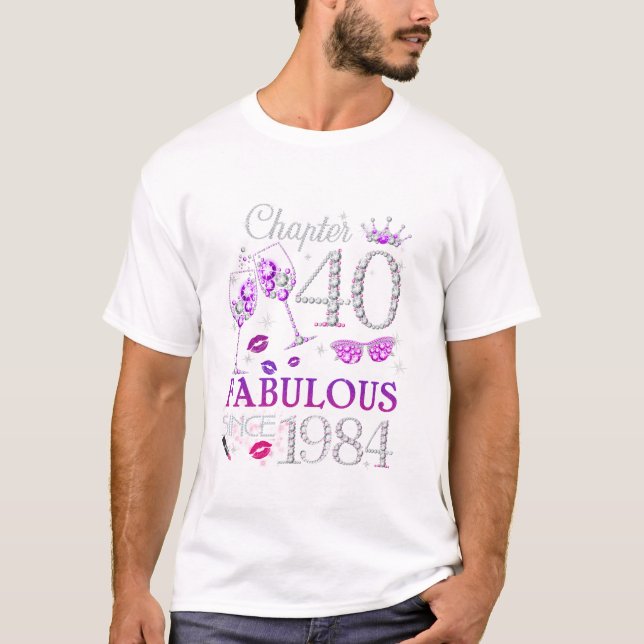 T-shirt Chapitre des femmes de 40 ans (Devant)