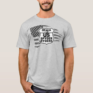 T-shirt Chapitre d'Ocala - Drapeau bw