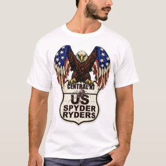 T-shirt Chapitre du centre du New Jersey - Logo Eagle 1s