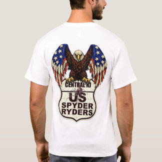 T-shirt Chapitre du centre du New Jersey - Logo Eagle 2s