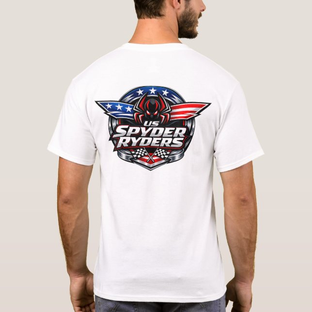 T-shirt Chapitre du centre du Texas - RWB 2s (Dos)