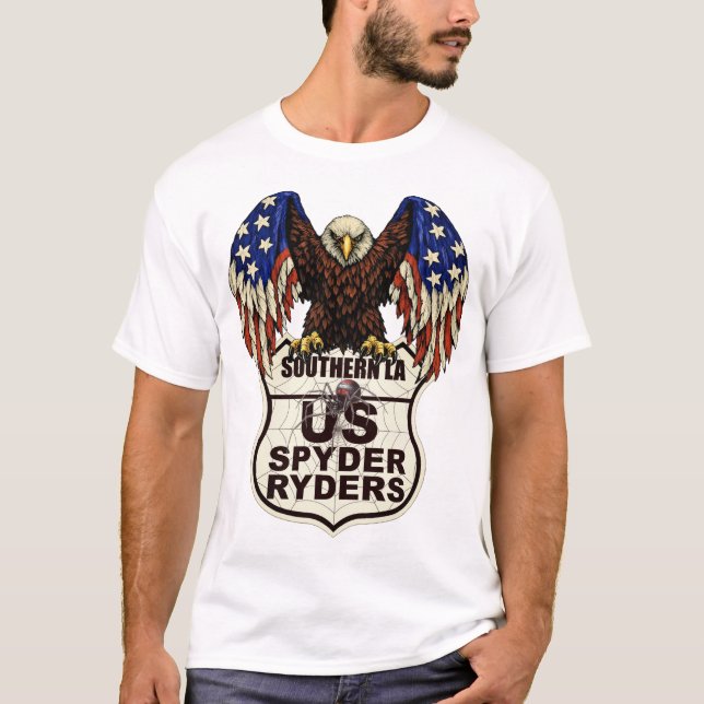 T-shirt Chapitre du sud de la LA - Logo Eagle 1s (Devant)