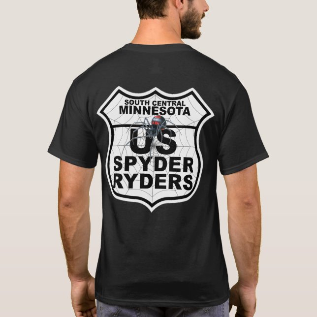 T-shirt Chapitre du sud du Minnesota central - Logo 2 face (Dos)