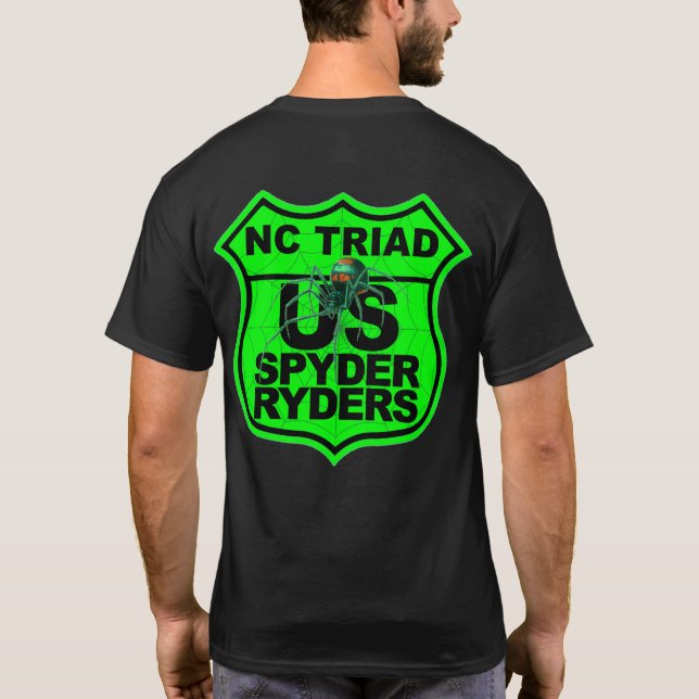 T-shirt Chapitre NC Triad - Logo 2 faces Vert (Dos)