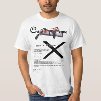 T-shirt Chapitre X de livre de tee - shirt de capitaine