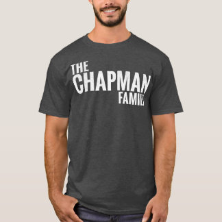 T-shirt Chapman Nom de famille Chapman Chapman Dernier na