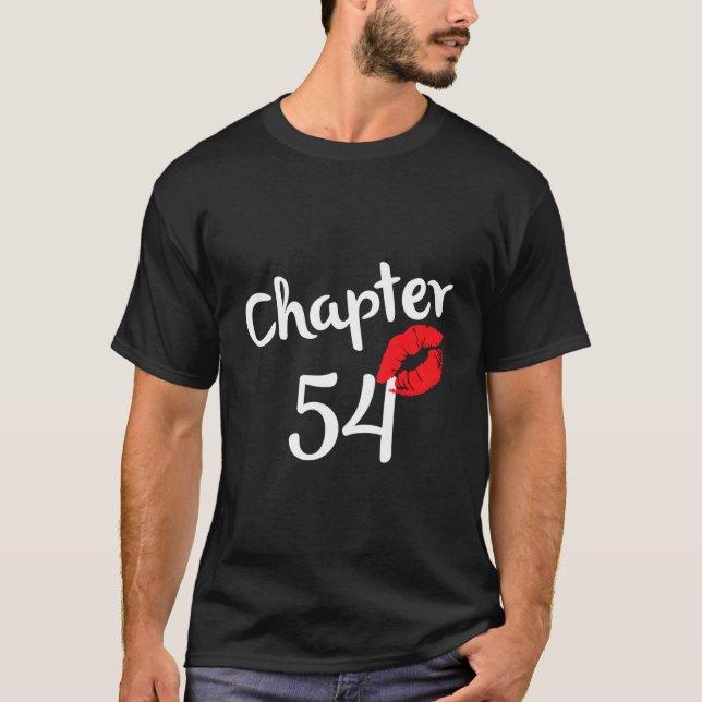 T-shirt Chapter 54 Years 54Th Happy Lips Born In 1967 (Devant)