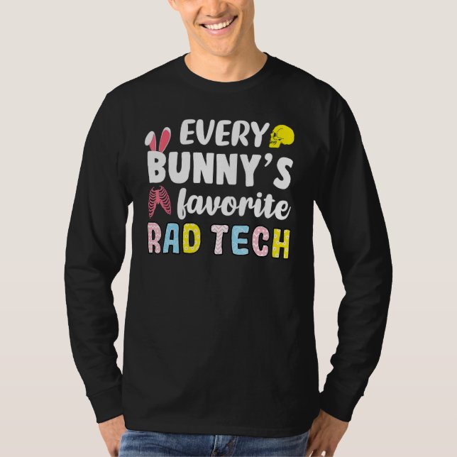 T-shirt Chaque Bunny de Rad Tech préféré de Pâques Xray 1 (Devant)
