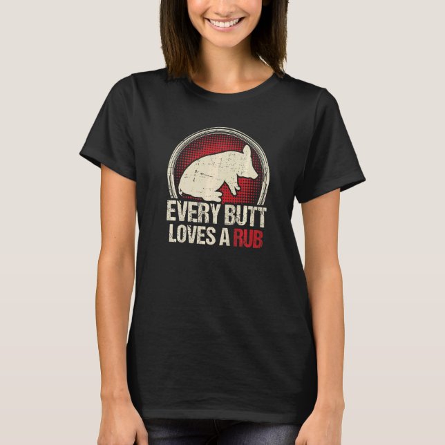 T-shirt Chaque Butt Aime Un Rub (Devant)