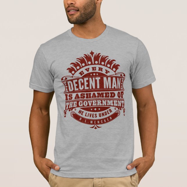 T-shirt Chaque chemise convenable d'homme (Devant)