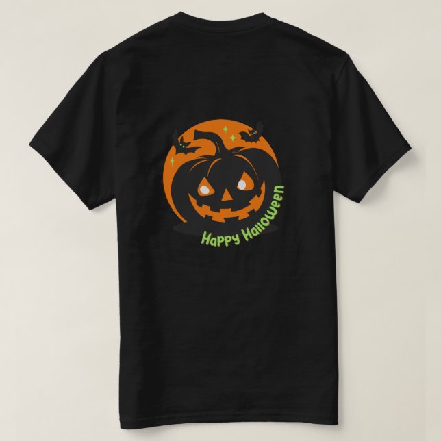 T-shirt Chaque coin Halloween est rempli de terreur (Design dos)