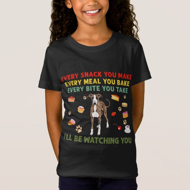 T-Shirt Chaque collation que vous faites chaque repas que  (Devant)