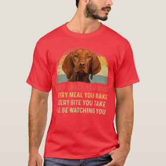 T-shirt Chaque Collation Que Vous Faites Vizsla Maman Chie