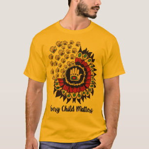 T-shirt Chaque enfant compte - Jour des Chemises orange
