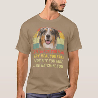 T-shirt Chaque friandise que vous faites Aussie maman chie