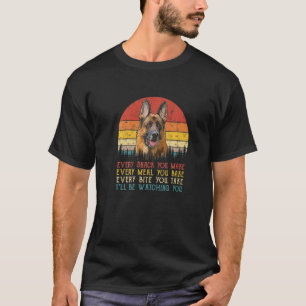 T-shirt Chaque friandise que vous faites Berger allemand C