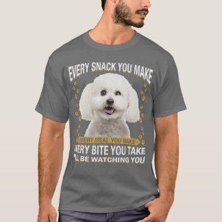 T-shirt Chaque friandise que vous faites Maman chien Bicho