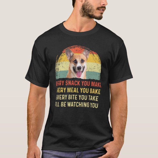 T-shirt Chaque friandise que vous faites Pembroke Welsh Co (Devant)