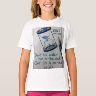 T-shirt "Chaque goutte compte" 💧