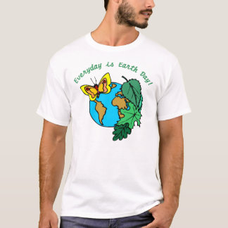 T-shirt Chaque jour est Jour des terres