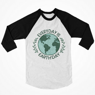 T-shirt Chaque Jour Est Le Jour De La Terre - Amoureux Vin