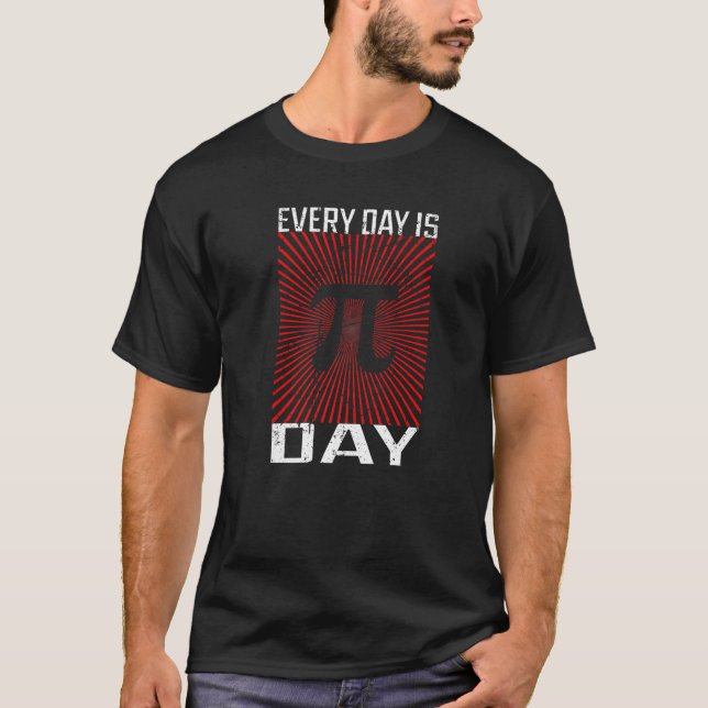 T-shirt Chaque Jour Est Pi Jour 3 14 Mars 14th Math Enseig (Devant)