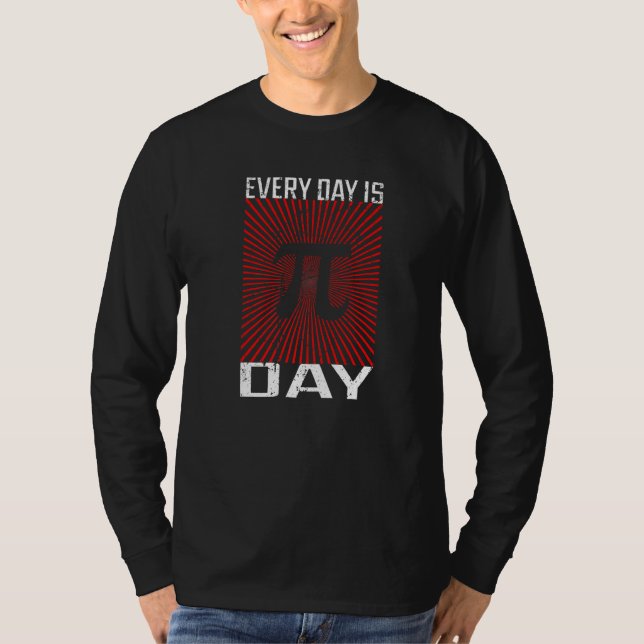 T-shirt Chaque Jour Est Pi Jour 3 14 Mars 14th Math Enseig (Devant)