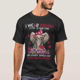 T-shirt Chaque jour, j'ai raté Sickle Cell Anemia