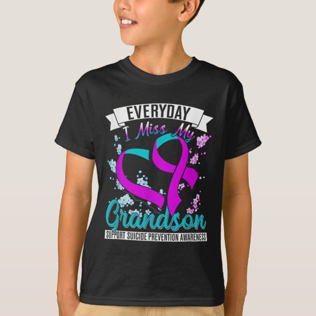 T-shirt Chaque Jour, Mon Fils Me Manque De Suprême Prévent (Devant)