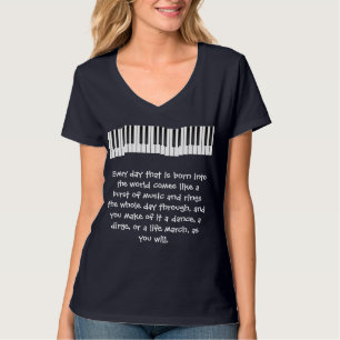 T-shirt Chaque jour qui naît "Citations Inspirationnelles"
