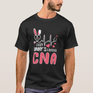T-shirt Chaque lapin est un cadeau d'infirmière CNA préfér