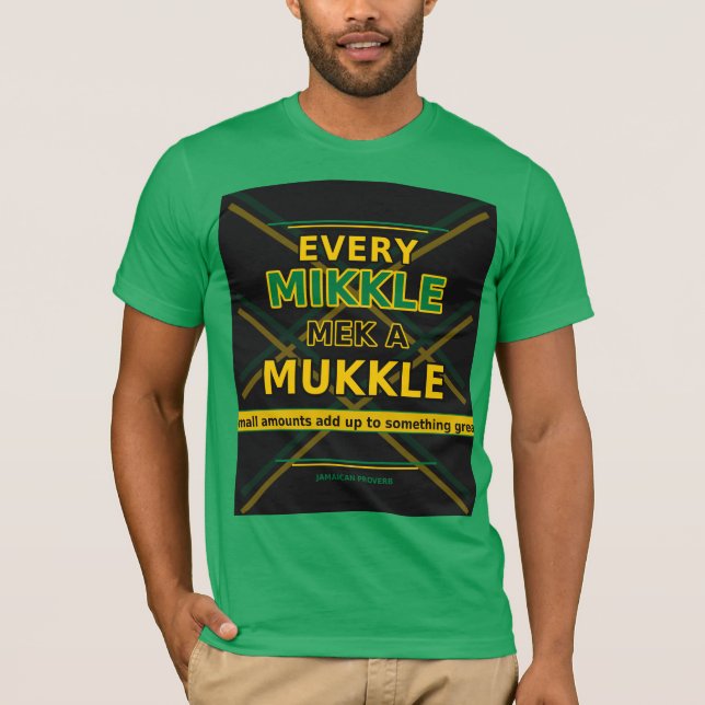 T-shirt Chaque petite chose fait une grande différence (Devant)