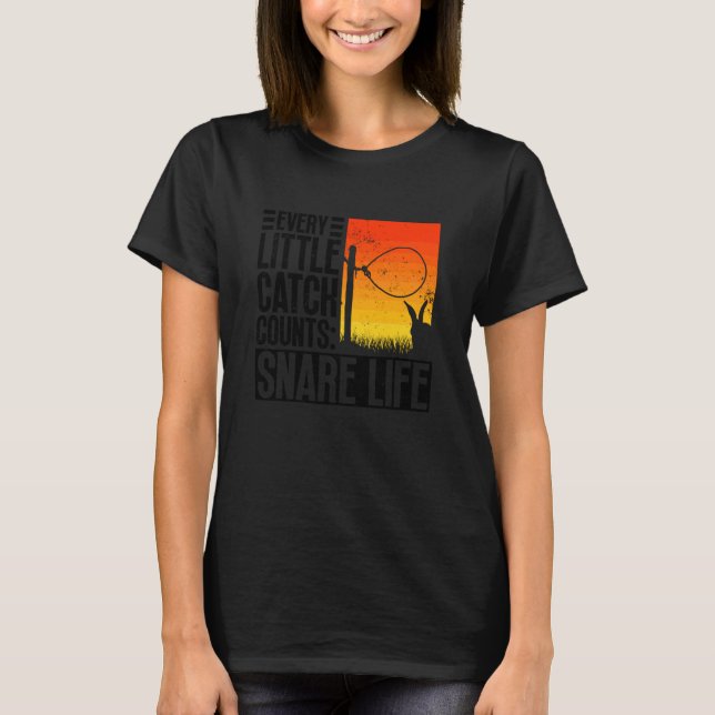 T-shirt Chaque petite prise compte pour piéger la vie - Pi (Devant)