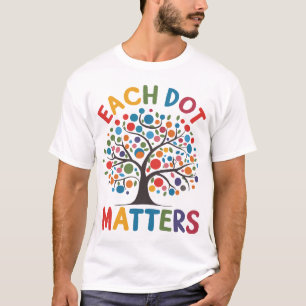 T-shirt Chaque point compte diversité inclusion point comp