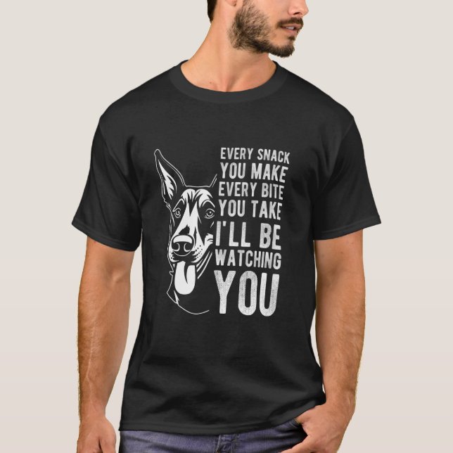 T-SHIRT CHAQUE SNACK QUE VOUS FAITES CHAQUE BITE QUE VOUS  (Devant)