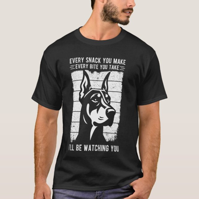 T-SHIRT CHAQUE SNACK QUE VOUS FAITES CHAQUE BITE QUE VOUS  (Devant)