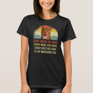 T-shirt Chaque Snack, tu fais American Pit Bull Dog Maman