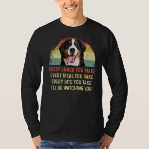 T-shirt Chaque Snack Vous Faites Bernese Mountain Dog Mama