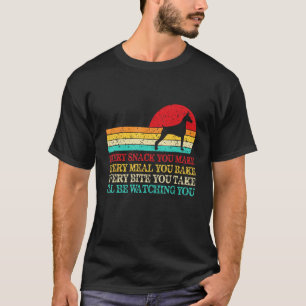 T-shirt Chaque Snack Vous Faites Dobermann Chien Chien Mam