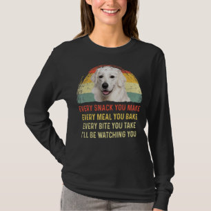 T-shirt Chaque Snack Vous Faites Kuvasz Chien Maman Chien