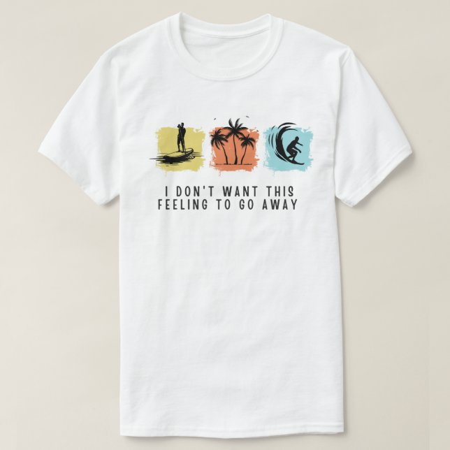 T-shirt chaque Wave Quote Tee | Ce cadeau pour l'amant de  (Design devant)