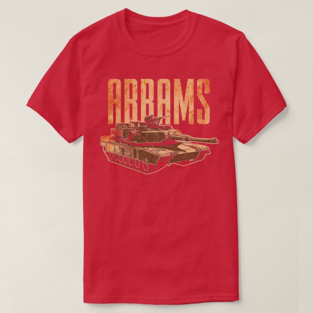 T-shirt Char américain M1 Abrams (Design devant)