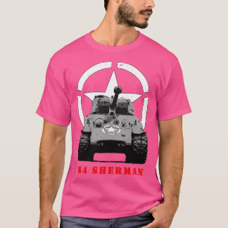 T-shirt Char de combat M4 Sherman de la Seconde Guerre mon