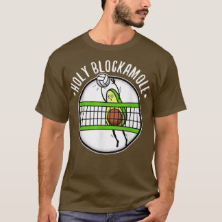 T-shirt Char de volley-ball de blockamole