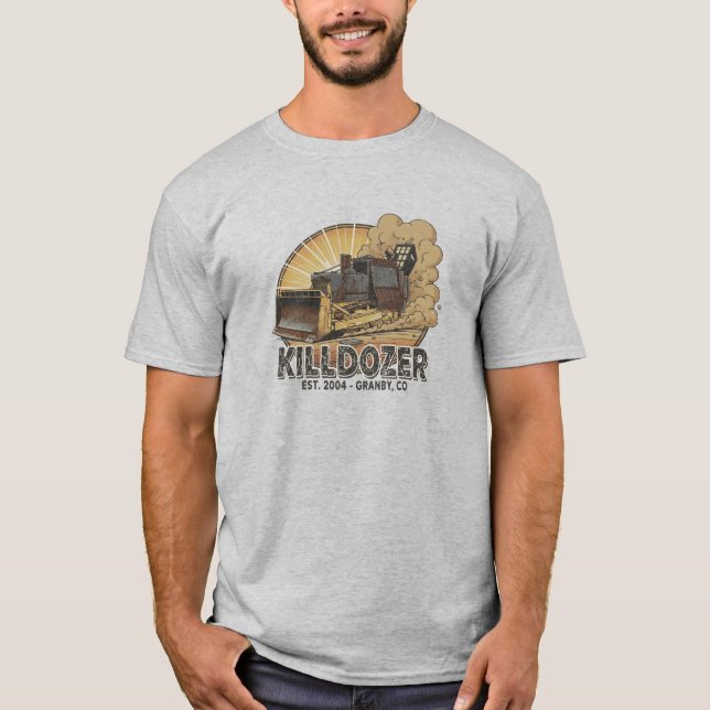 T-shirt Char Epic Killdozer Tank (Devant)