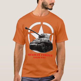 T-shirt Char Firefly M4 Sherman de la Seconde Guerre mondi