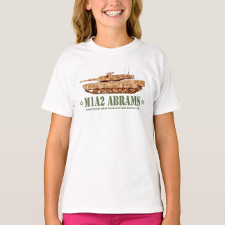 T-shirt Char MBT Abrams M1A2 américain Vétéran de la tempê